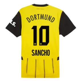 Sancho BVB Borussia Dortmund Hjemmebanetrøje 2024/2025